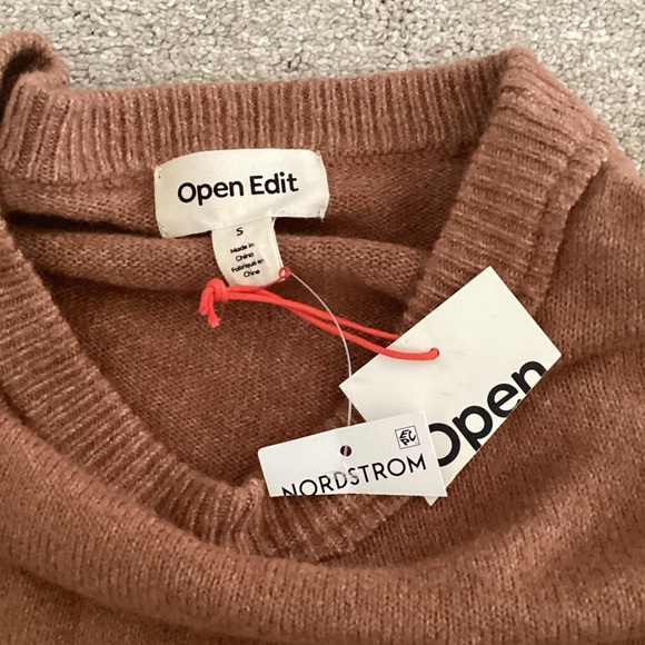 Nordstrom Open Edit Tan Sweater - Picture 2 of 6